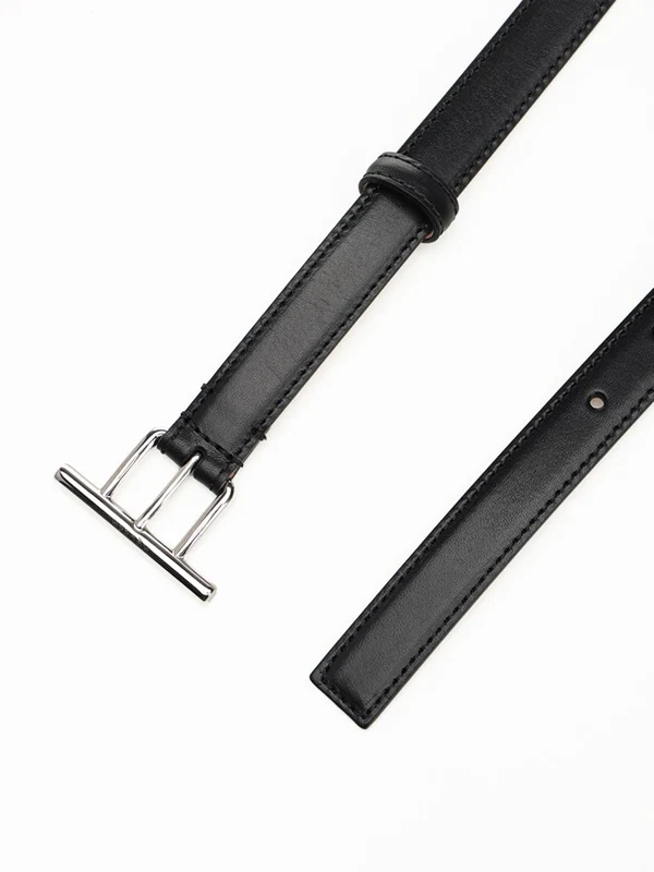 Alexander Mcqueen Black Leather Belts - Image 2