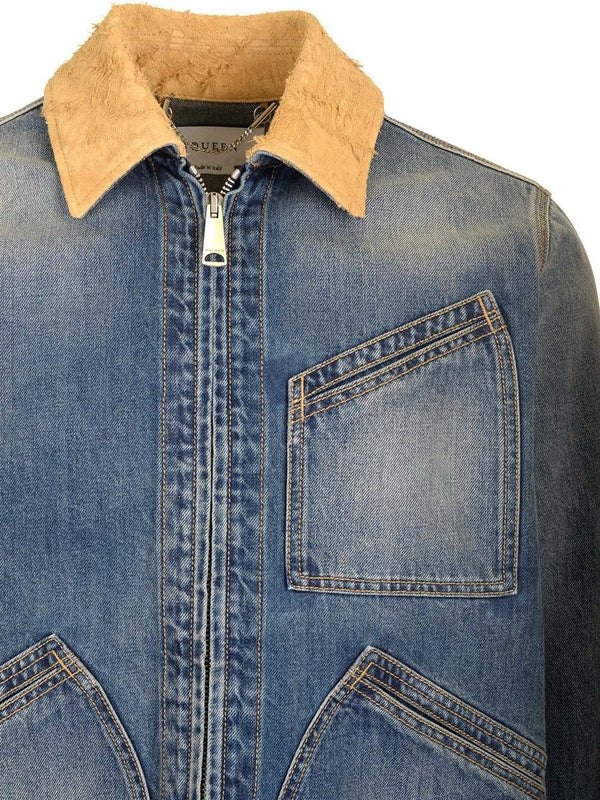 Alexander Mcqueen Blue Jackets - Image 4