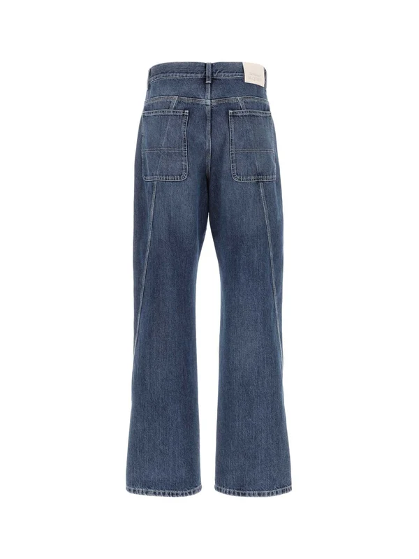 Alexander Mcqueen Blue Denim Pants - Image 2