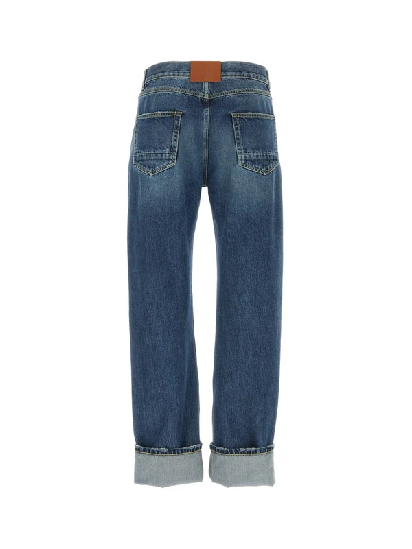 Alexander Mcqueen Blue Denim Pants - Image 2