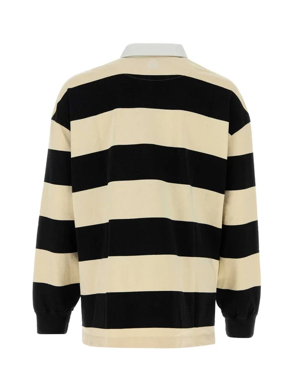Alexander Mcqueen White Black Polo Shirts - Image 2