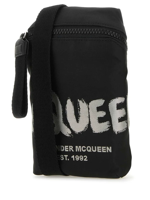 Alexander Mcqueen Black Cross Bags - Image 2
