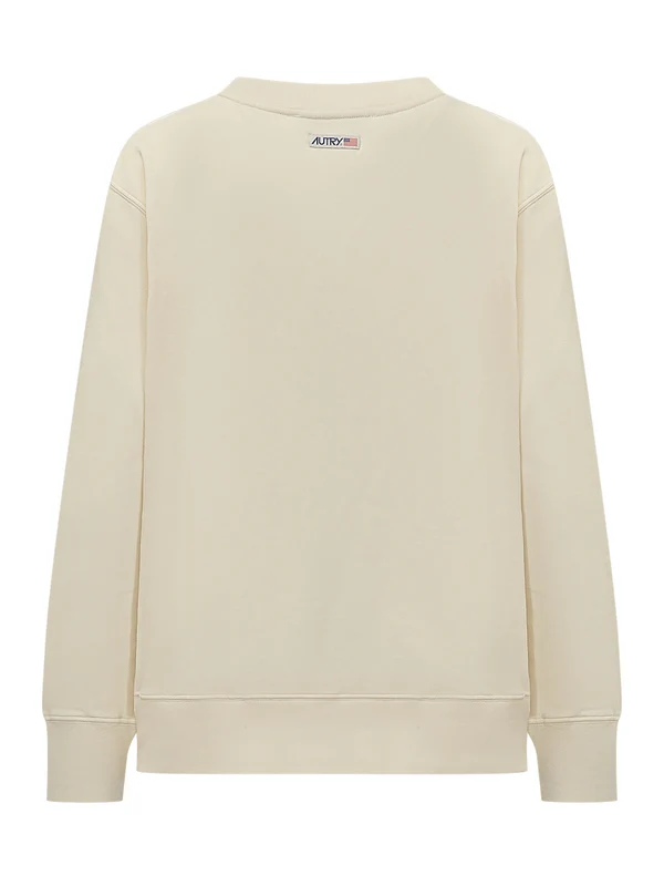 Autry Beige Sweatshirts - Image 2