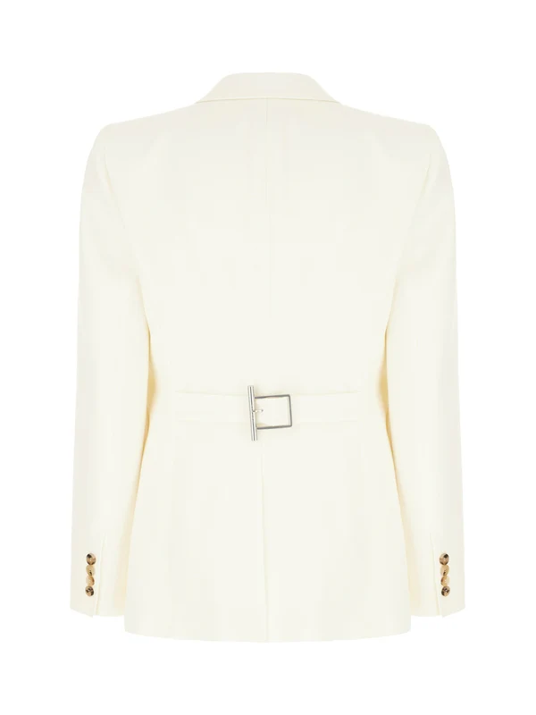 Alexander Mcqueen White Tailored Jacket - Image 2