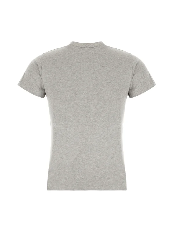 Alexander Mcqueen Gray Short Sleeve T-Shirt - Image 2