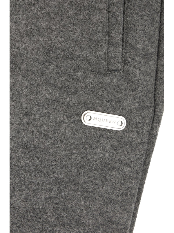 Alexander Mcqueen Gray Casual Pants - Image 3