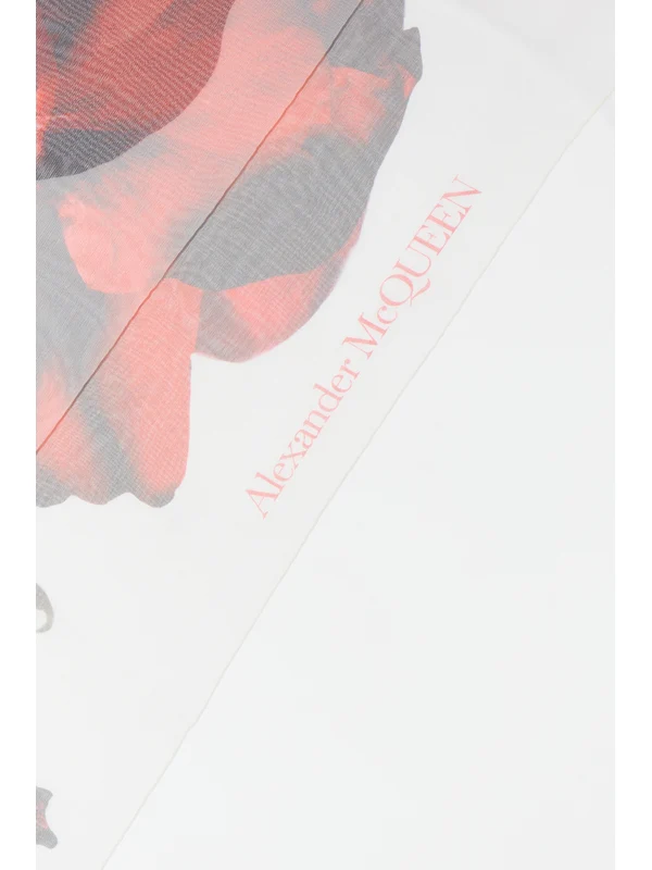 Alexander Mcqueen White Muffler - Image 2
