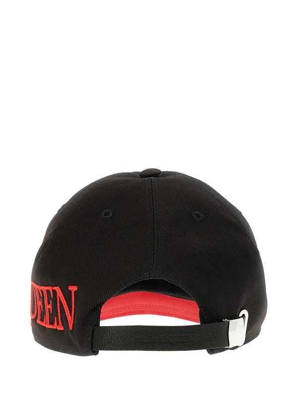 Alexander Mcqueen Black Ball Cap - Image 3
