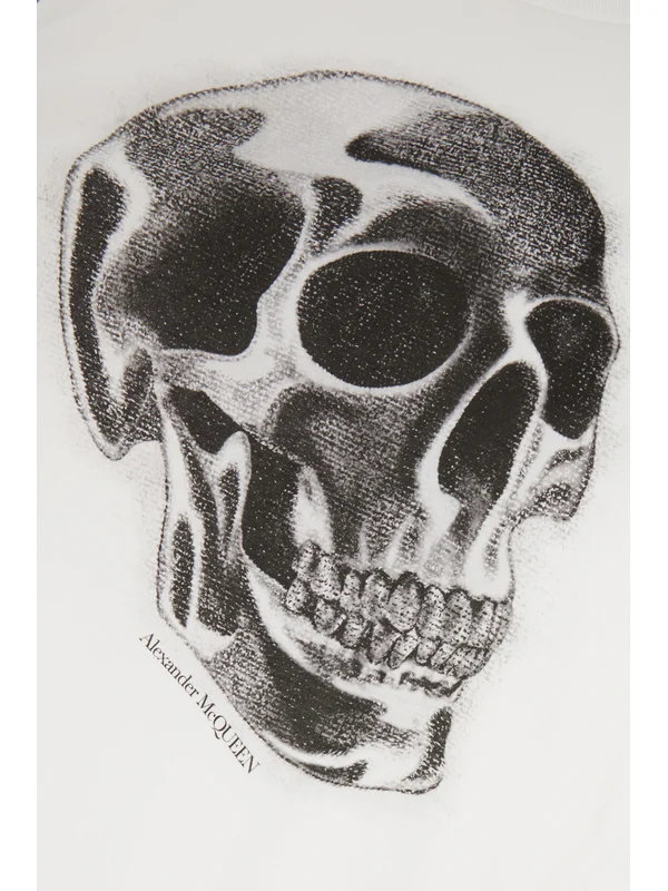 Alexander Mcqueen White Short Sleeve T-Shirt - Image 3