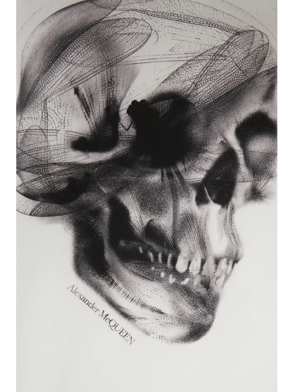 Alexander Mcqueen White Short Sleeve T-Shirt - Image 3