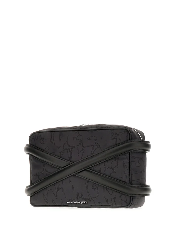 Alexander Mcqueen Black Cross Bag - Image 2