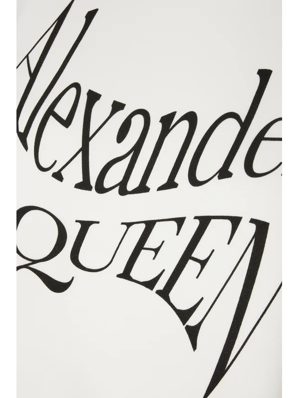 Alexander Mcqueen White Sweatshirt - Image 3