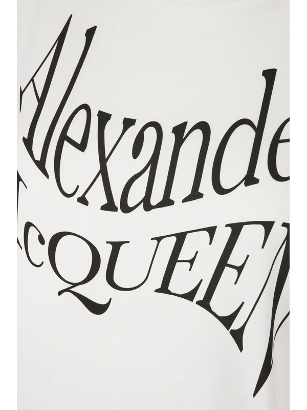 Alexander Mcqueen White Short Sleeve T-Shirt - Image 3