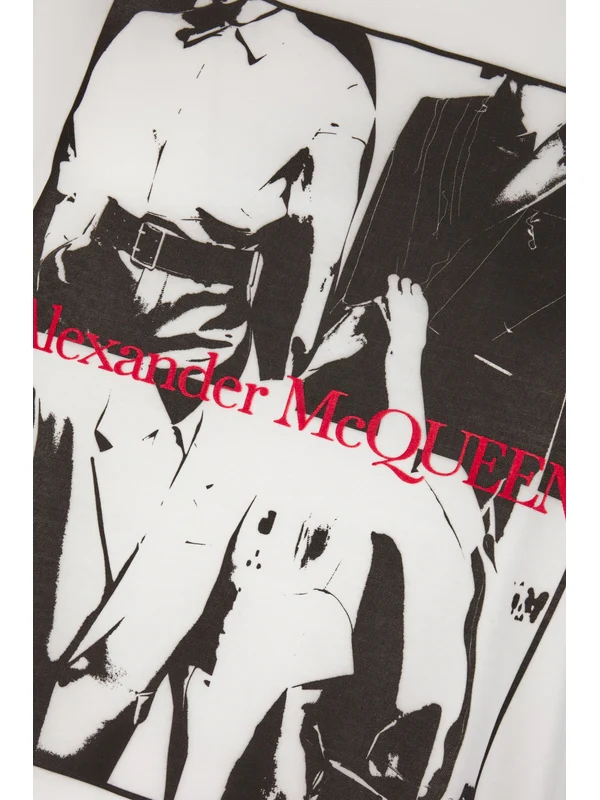 Alexander Mcqueen White Short Sleeve T-Shirt - Image 3