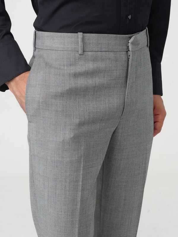 Alexander Mcqueen Gray Tailored Pants - Image 3