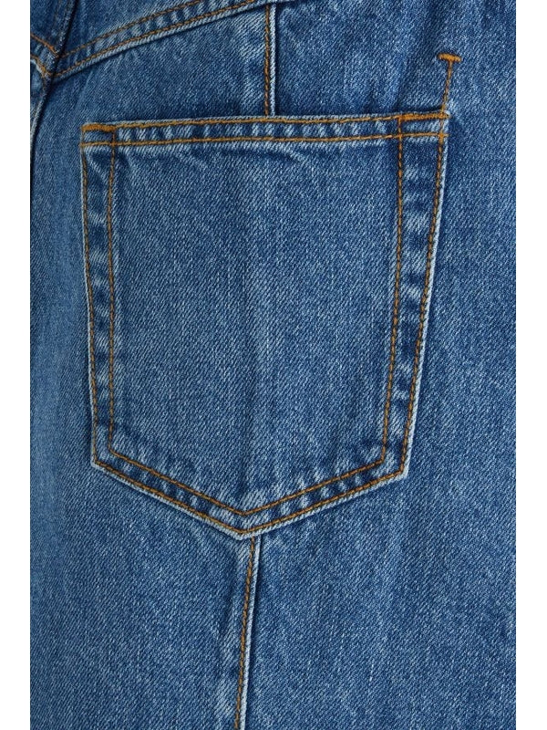 Alexander Mcqueen Blue Skirt - Image 3