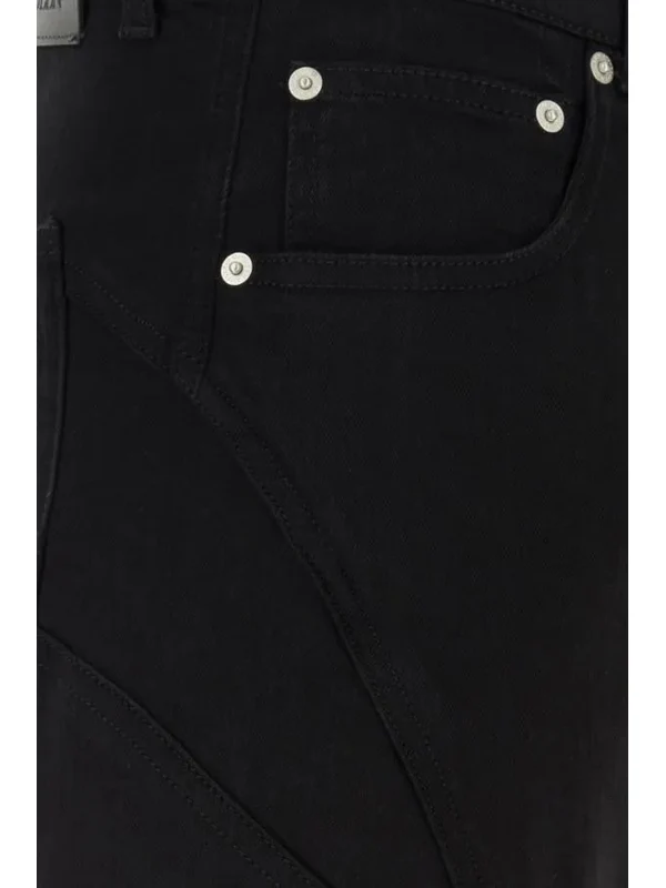 Alexander Mcqueen Black Denim Pants - Image 3