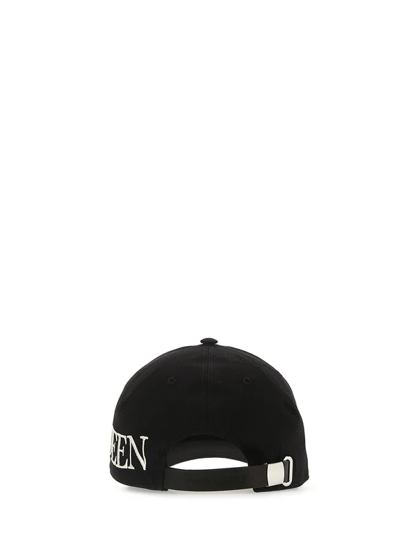 Alexander Mcqueen Black Ball Cap - Image 2