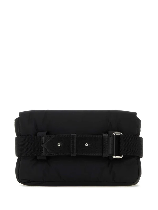 Alexander Mcqueen Black Belt Bags - Image 3