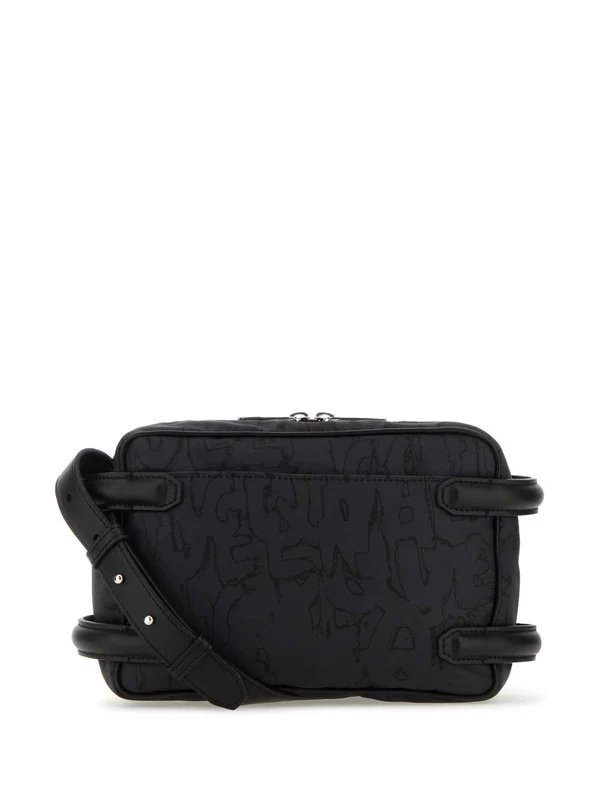 Alexander Mcqueen Black Cross Bags - Image 3
