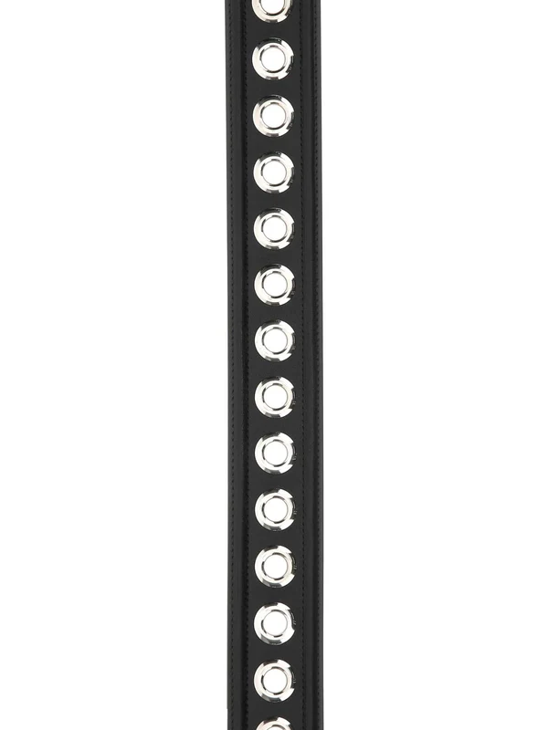Alexander Mcqueen Black Leather Belts - Image 3
