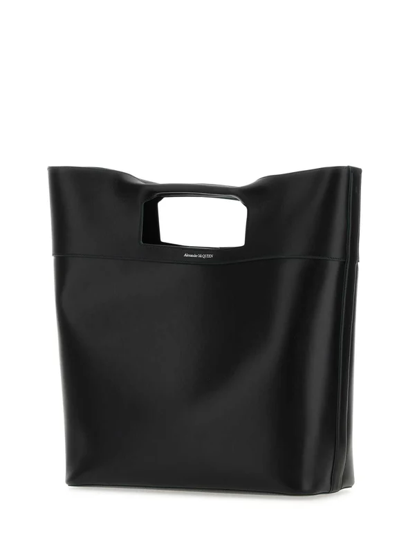 Alexander Mcqueen Black Tote Bags - Image 2