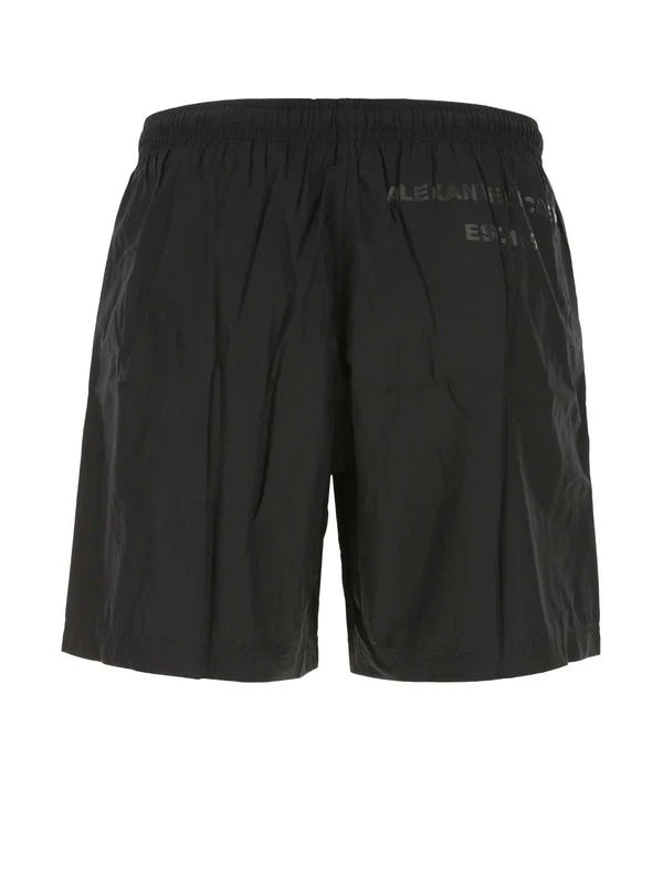 Alexander Mcqueen Black Swim Shorts - Image 2