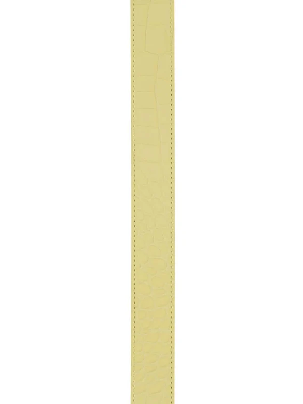 Alexander Mcqueen Yellow Leather Belts - Image 3