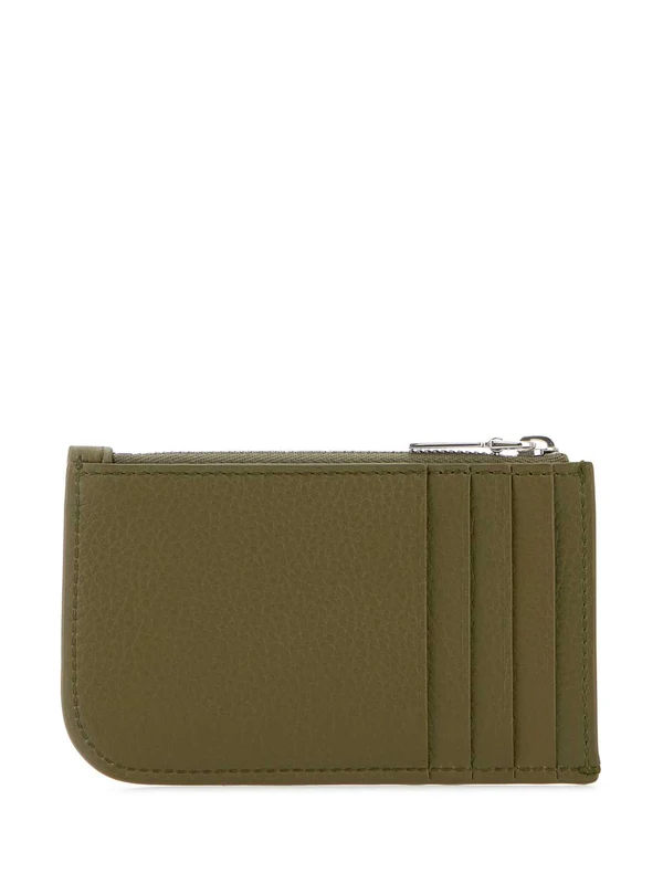 Alexander Mcqueen Khaki Card Holders - Image 3