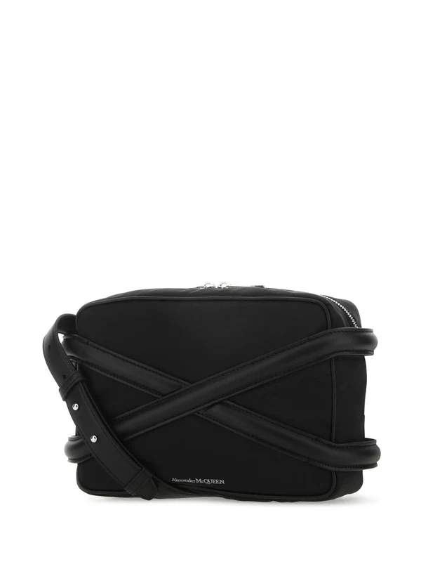 Alexander Mcqueen Black Cross Bags - Image 2