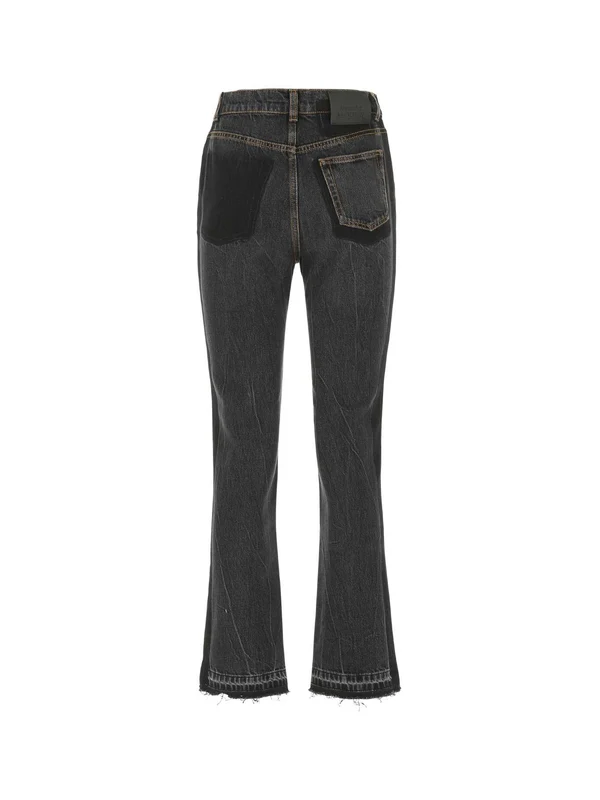 Alexander Mcqueen Black Denim Pants - Image 2