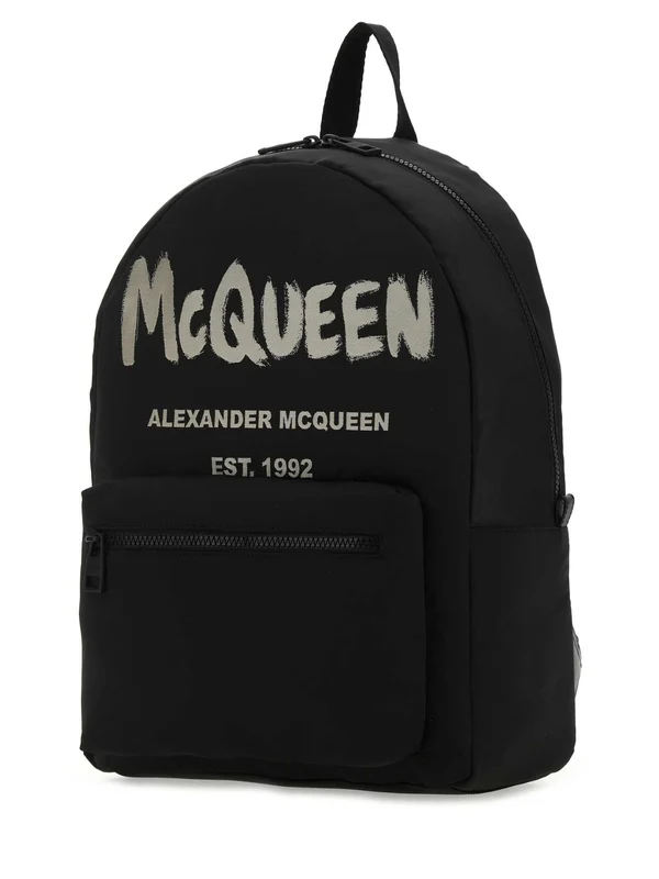 Alexander Mcqueen Black Backpacks - Image 2