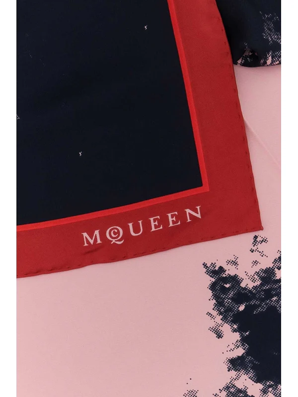 Alexander Mcqueen Multicolor Silk Mufflers - Image 2