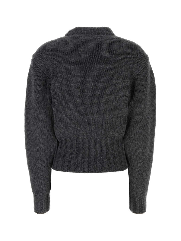 Alexander Mcqueen Grey Knitted - Image 2