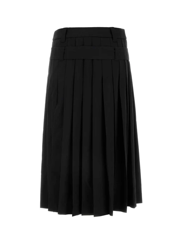 Alexander Mcqueen Black Skirts - Image 2