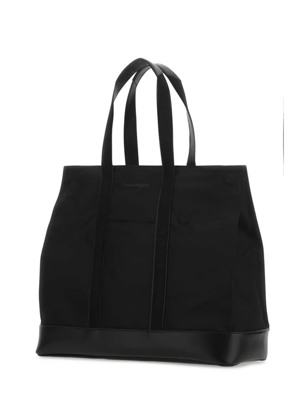 Alexander Mcqueen Black Tote Bags - Image 2