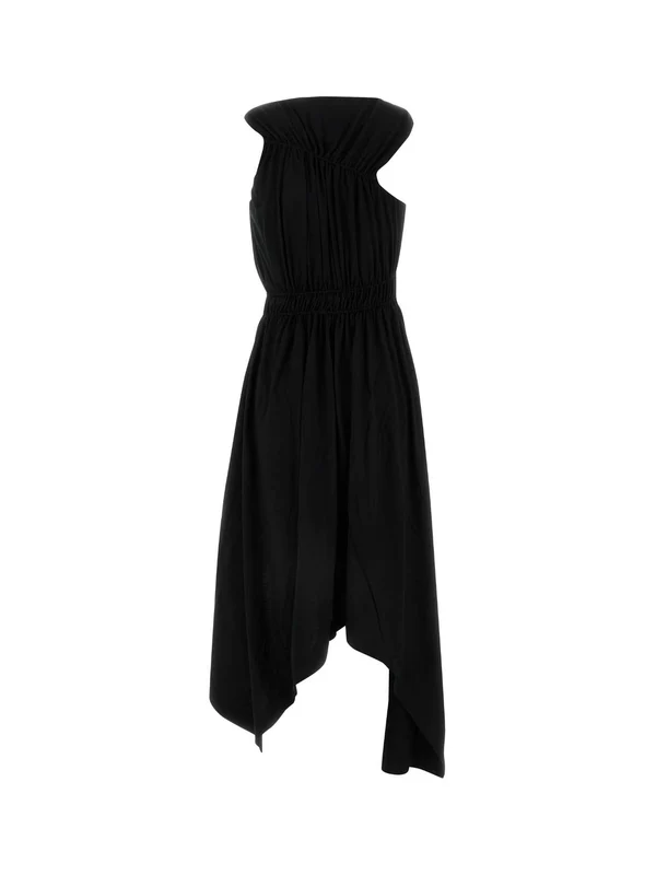 Alexander Mcqueen Black Midi Dress - Image 2