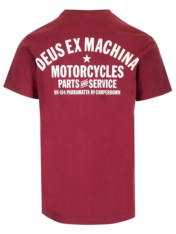 Deus Ex Machina Burgundy Half Sleeve - Image 2