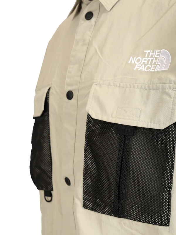 The North Face Beige Grey Shirts - Image 3