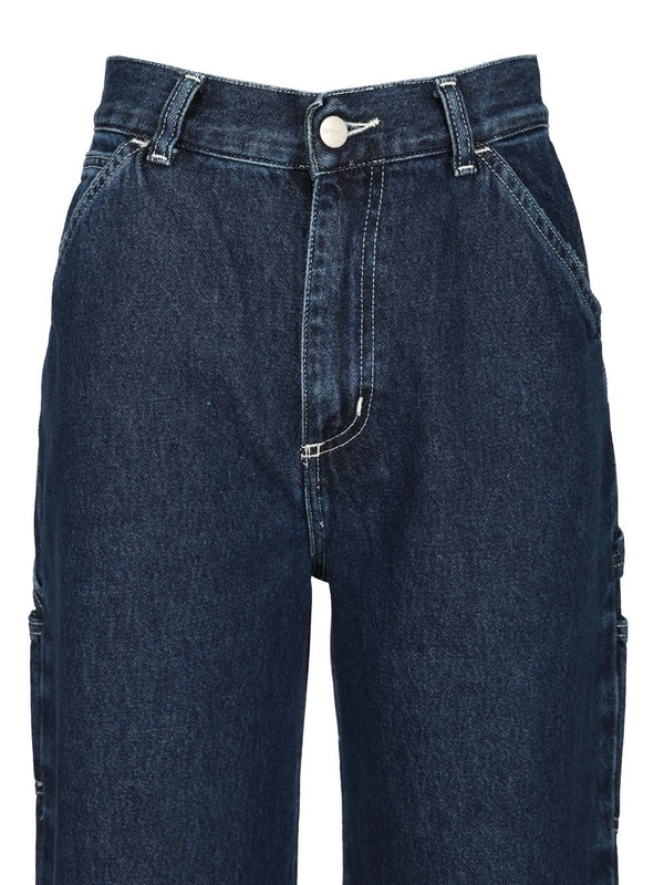 Carhartt Blue Denim Pants - Image 4