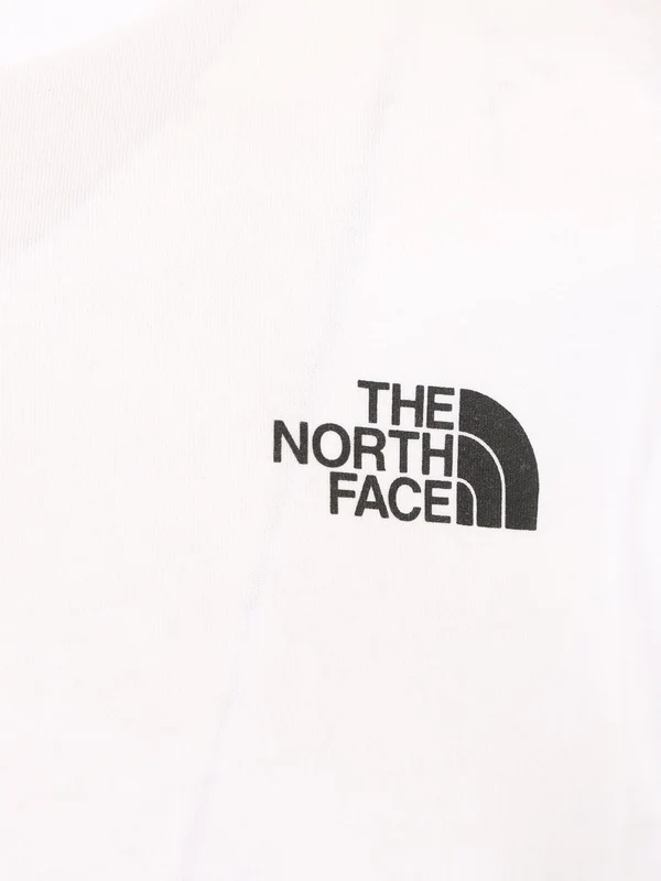 The North Face White Half Sleeve - Image 3