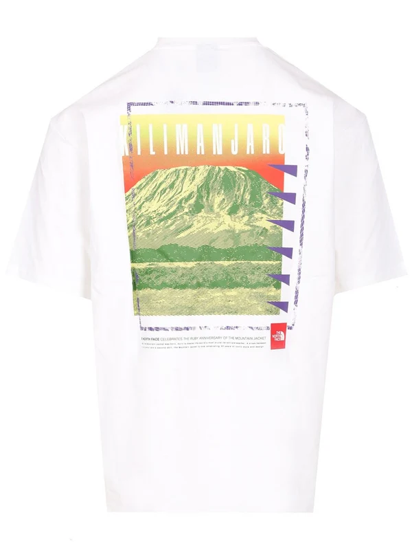 The North Face White Half Sleeve - Image 2