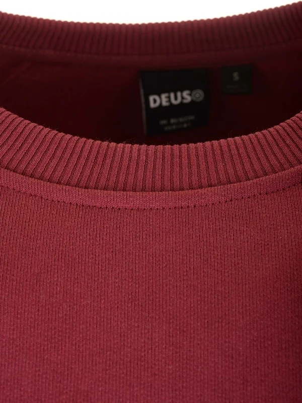 Deus Ex Machina Burgundy Sweatshirts - Image 4