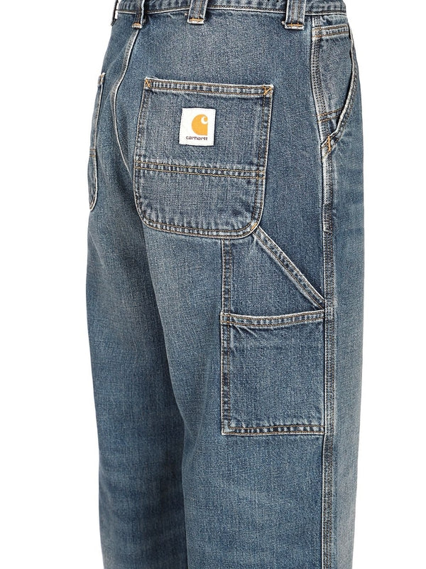 Carhartt Blue Denim Pants - Image 4