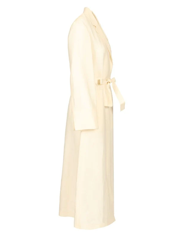 Max Mara White Long Dress - Image 3