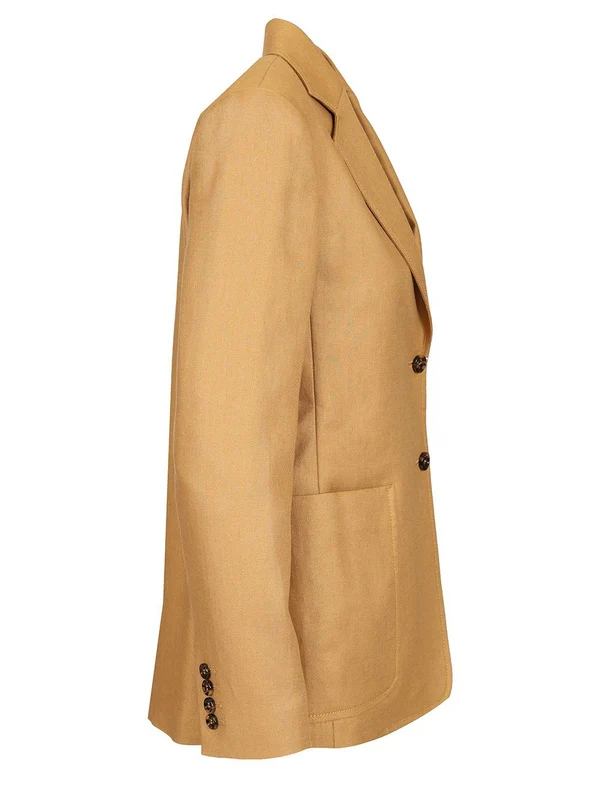 Max Mara Beige Tailored Jackets - Image 3