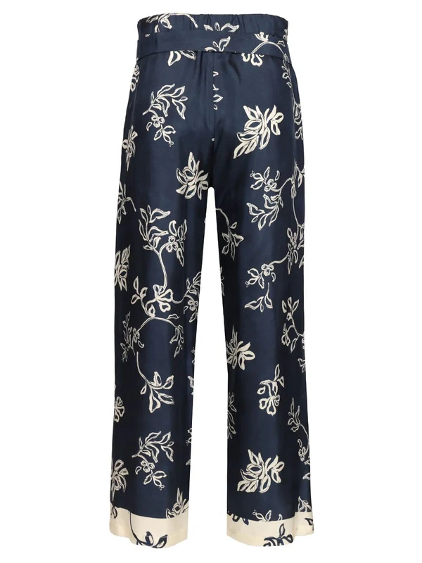 S Max Mara Blue Trousers - Image 2