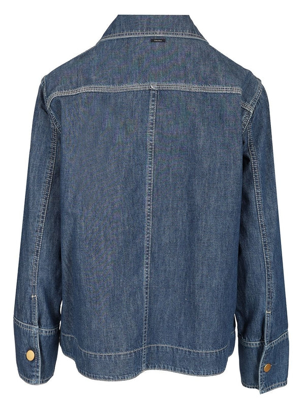 S Max Mara Blue Jackets - Image 2