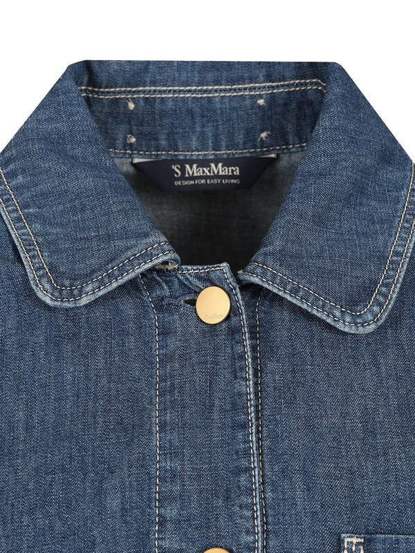 S Max Mara Blue Jackets - Image 4