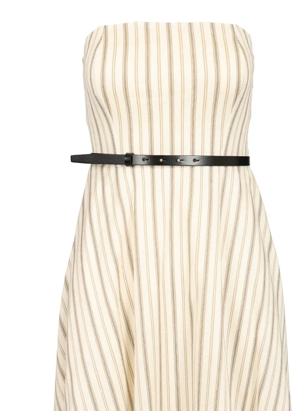 Max Mara White Midi Dress - Image 3